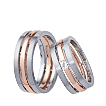 Furrer-Jacot Two-Tone Triple Wedding Band: Furrer-Jacot
wedding bands
wedding ring
gold
platinum