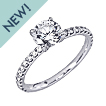 Stardust Active Shared Prong Engagement Ring: Stardust
engagement ring
gold platinum