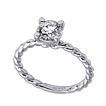 Twisted Rope Solitaire Engagement Ring: twisted rope
gold 
platinum