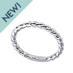 Twisted Rope Wedding Band: 