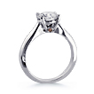 St. Tropez Engagement Ring with Pink Hidden Stones: St. Tropez,platinum ring,riviera collection,gold ring,hidden diamonds,pink diamonds,engagement rings,diamond engagement rings