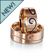 Furrer-Jacot Wind Swirls Wedding Band: 