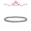 Red Carpet - Lombard Tennis Bracelet: 