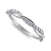 Twisted Rope Wedding Ring: 