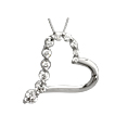 Journey Heart Pendant: Journey,Pendant,gold,platinum,engagement rings,diamond engagement rings