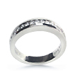 Fluted Channel Wedding Band: Wedding Ring,channel set,diamonds,Martin Flyer,engagement rings,diamond engagement rings
