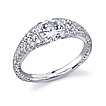 Stardust Active Pavé Engagement Ring: ,engagement rings,diamond engagement rings