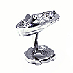 Rotenier Speedboat & Lifesaver Cufflinks: boat,speed boats,cuff links,cufflink,engagement rings,diamond engagement rings