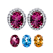 Changeable Oval Cut Earrings: Changeables,Fashion Earrings,JEwelry,Gold,engagement rings,diamond engagement rings