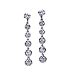 Bezel Drop Earring Jackets: bezel drop earrings,diamonds by the yard,gold platinum,earrings,earring jackets,engagement rings,diamond engagement rings