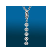 Marquis Pavé 5st Straight Pendant PD2109: ,engagement rings,diamond engagement rings