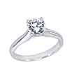 Solitaire Engagement Ring: Gold Platinum Diamond Ring ,engagement rings,diamond engagement rings