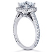 Pavé Halo Engagement Ring: Gold Platinum Diamond Ring ,engagement rings,diamond engagement rings
