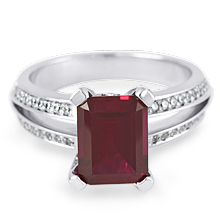 Custom Ruby Split-Shank Engagement Ring: (/images/Items/1109.jpg) 