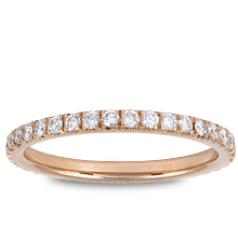 French Pavé Eternity Wedding Ring: (/images/Items/1165.jpg) 