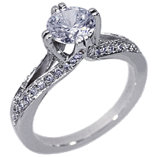 Versailles Engagement Ring: (/images/Items/413.jpg) Princess,gold ,platinum,Versailles,engagement rings,diamond engagement rings