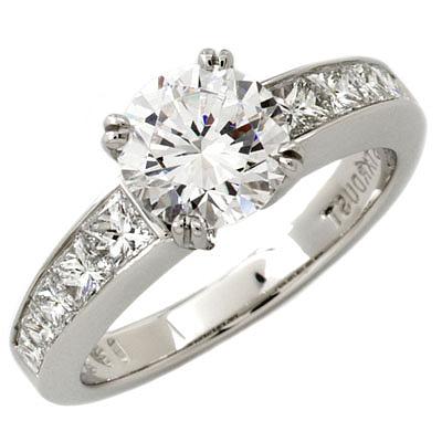 Channel-Set Princess Engagement Ring by Stardust: (/images/Items/42/pic1.jpg) Stardust Diamonds - Engagement Ring,engagement rings,diamond engagement rings