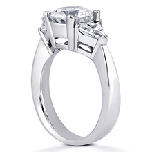 Engagement ring with Side Stones: (/images/Items/ENR381_Angle.jpg) Gold Platinum Diamond Ring ,engagement rings,diamond engagement rings