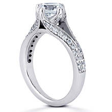 Split-Shank Engagement Ring: (/images/Items/ENR8207_Angle.jpg) Gold Platinum Diamond Ring ,engagement rings,diamond engagement rings