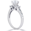 Engagement ring with Side Stones