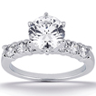 Engagement ring with Side Stones