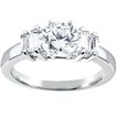 Engagement ring with Side Stones