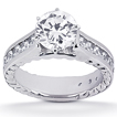 Engagement ring with Side Stones